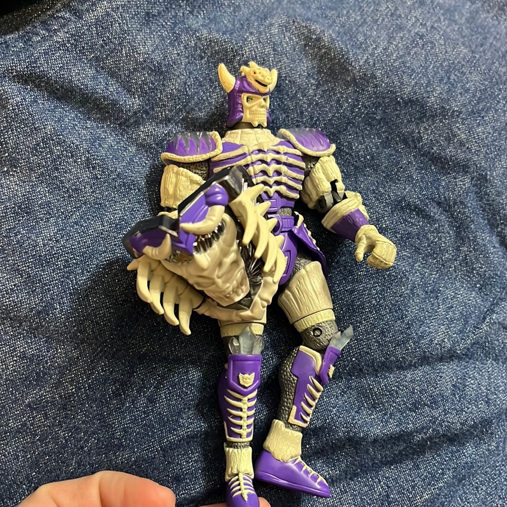 Mystic Knights Of Tir Na Nog Ice Lord Of Temra Figure Bandai 1998 Skeleton Armor